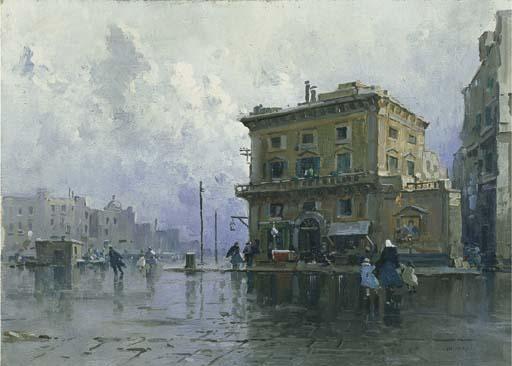 Nicolas de Corsi - Scorcio urbano