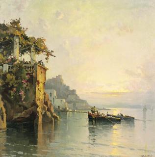 Nicolas De Corsi - Tramonto in costiera