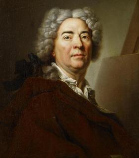 Nicolas de Largillière - Selbstporträt vor der Staffelei