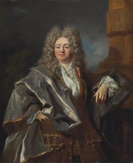 Nicolas De Largillierre - Portrait Of A Gentleman, Three-Quarter Length