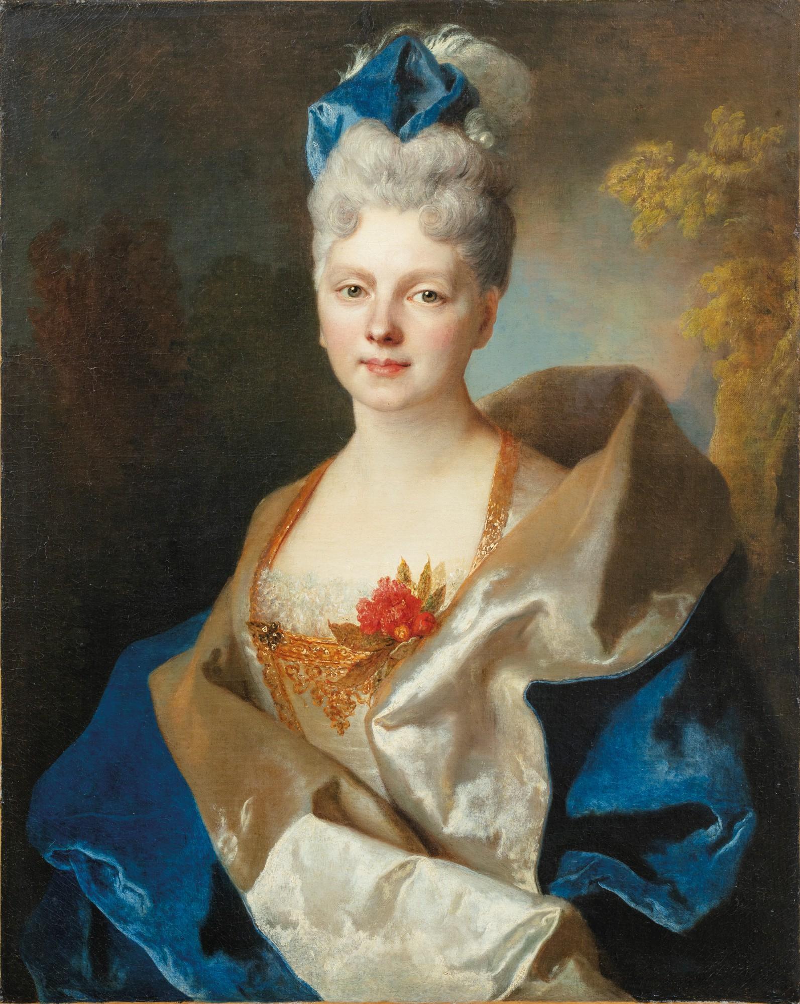 Nicolas de Largillierre - Presumed portrait of the Countess Elisabeth de Saint-Périer (1701-1777)