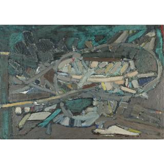 Nicolas de Staël - Composition (La Palette)