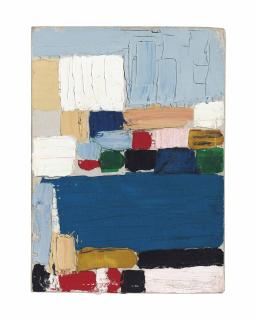 Nicolas  De Stael - Composition-Paysage (Le Castelet)