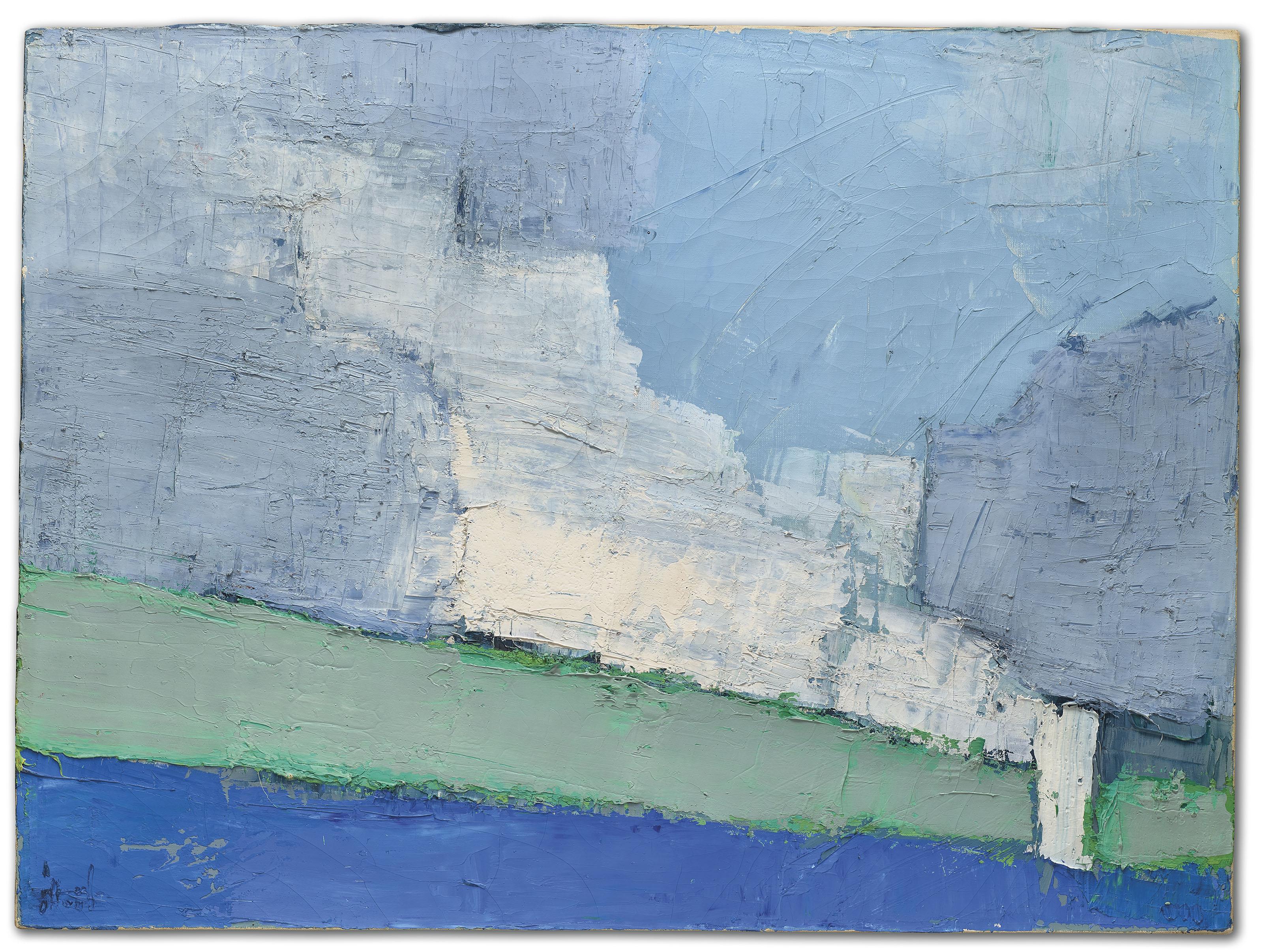 Nicolas De Staël - Paysage de Vaucluse No. 3