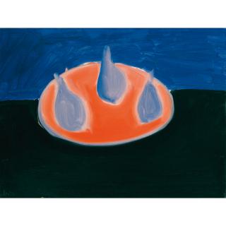 Nicolas de Staël - Poires Sur Une Assiette Rose