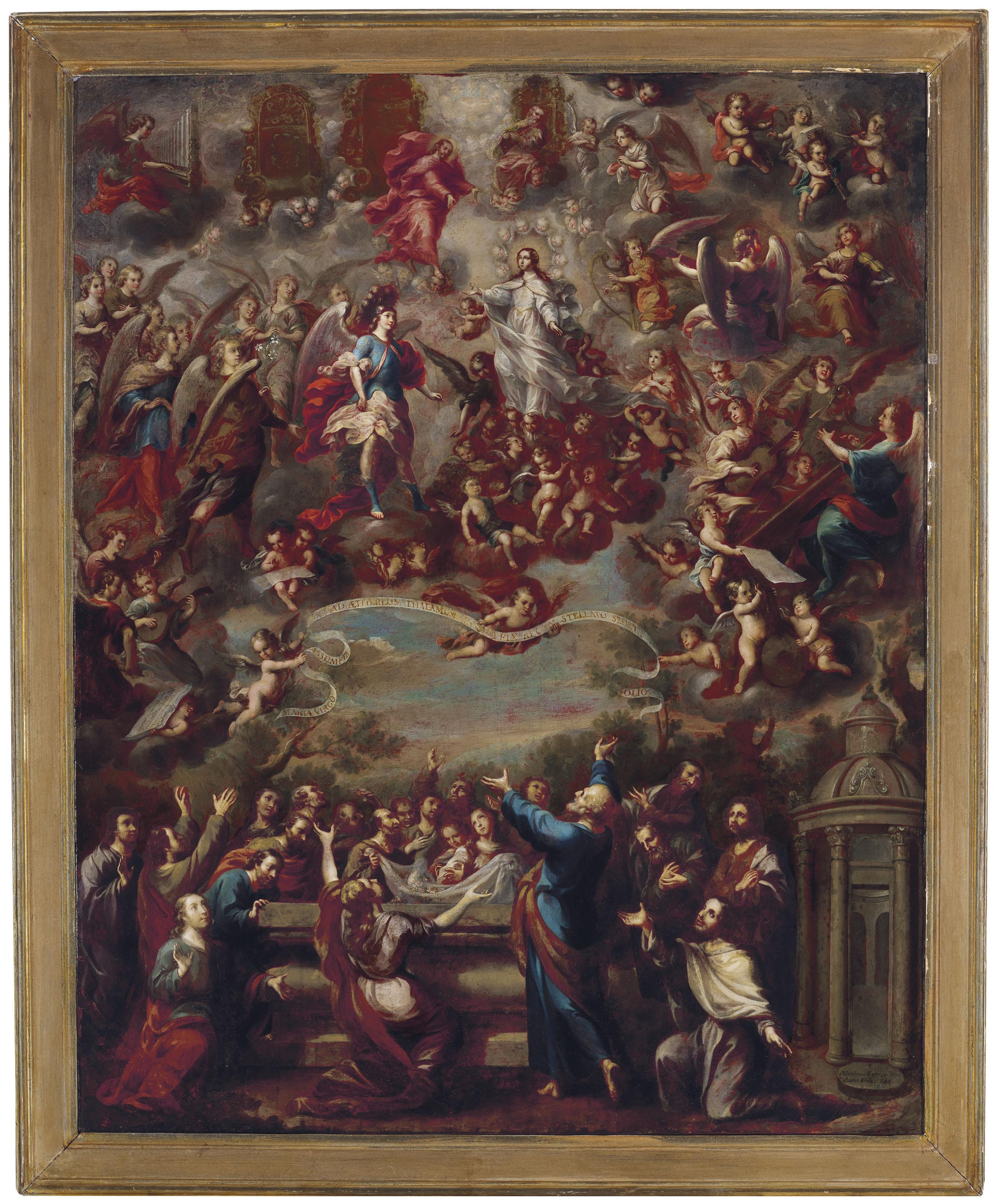 Nicolás Enríquez - The Assumption of the Virgin
