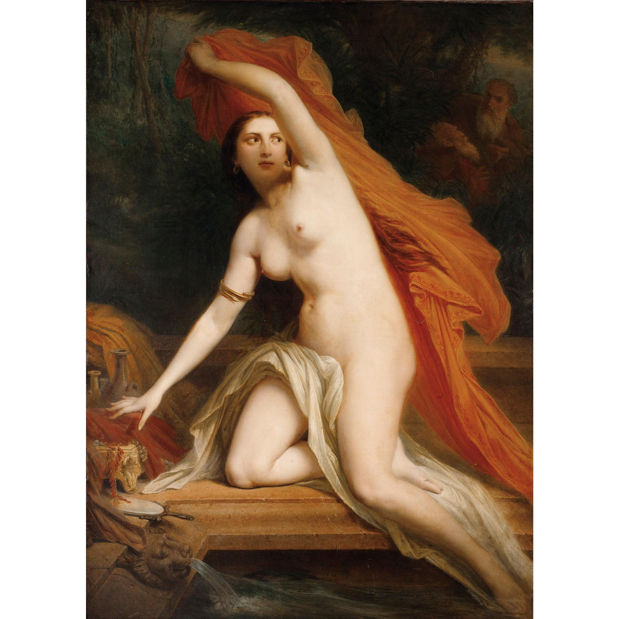 Nicolas-François-Octave Tassaert - Suzanne Et Les Vieillards