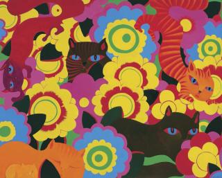 Nicolás García Uriburu - Untitled (Cats)