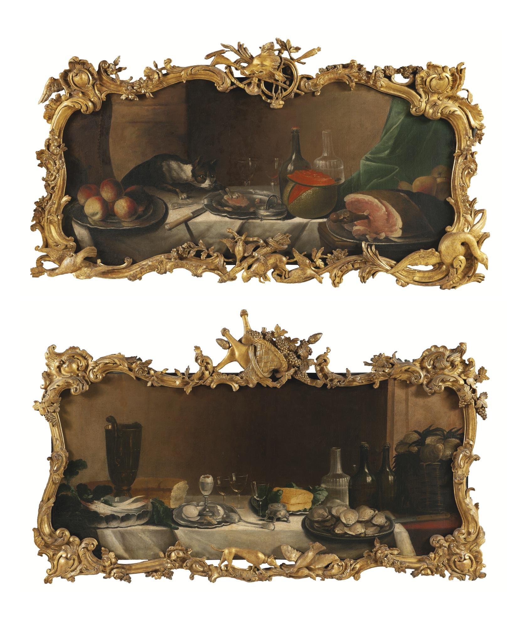 Nicolas-Henry Jeaurat De Bertry - Le Déjeuner Gras Le Déjeuner Maigre