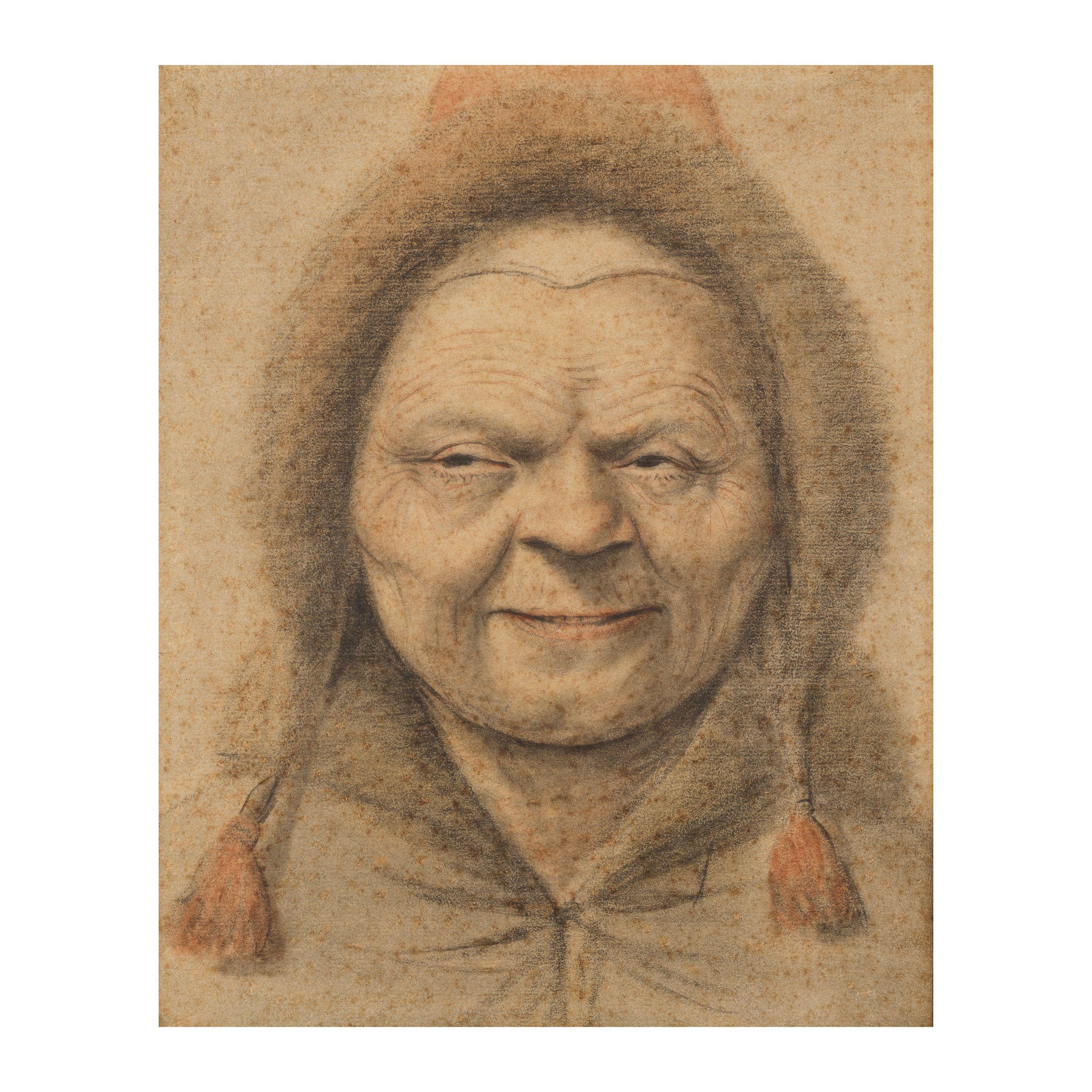 Nicolas Lagneau - Portrait présumé de Marie Venier femme Laporte