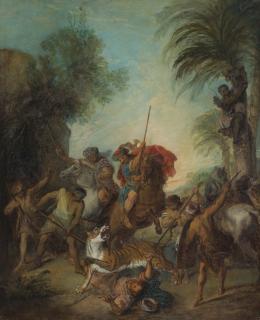 Nicolas Lancret - La Chasse Au Tigre