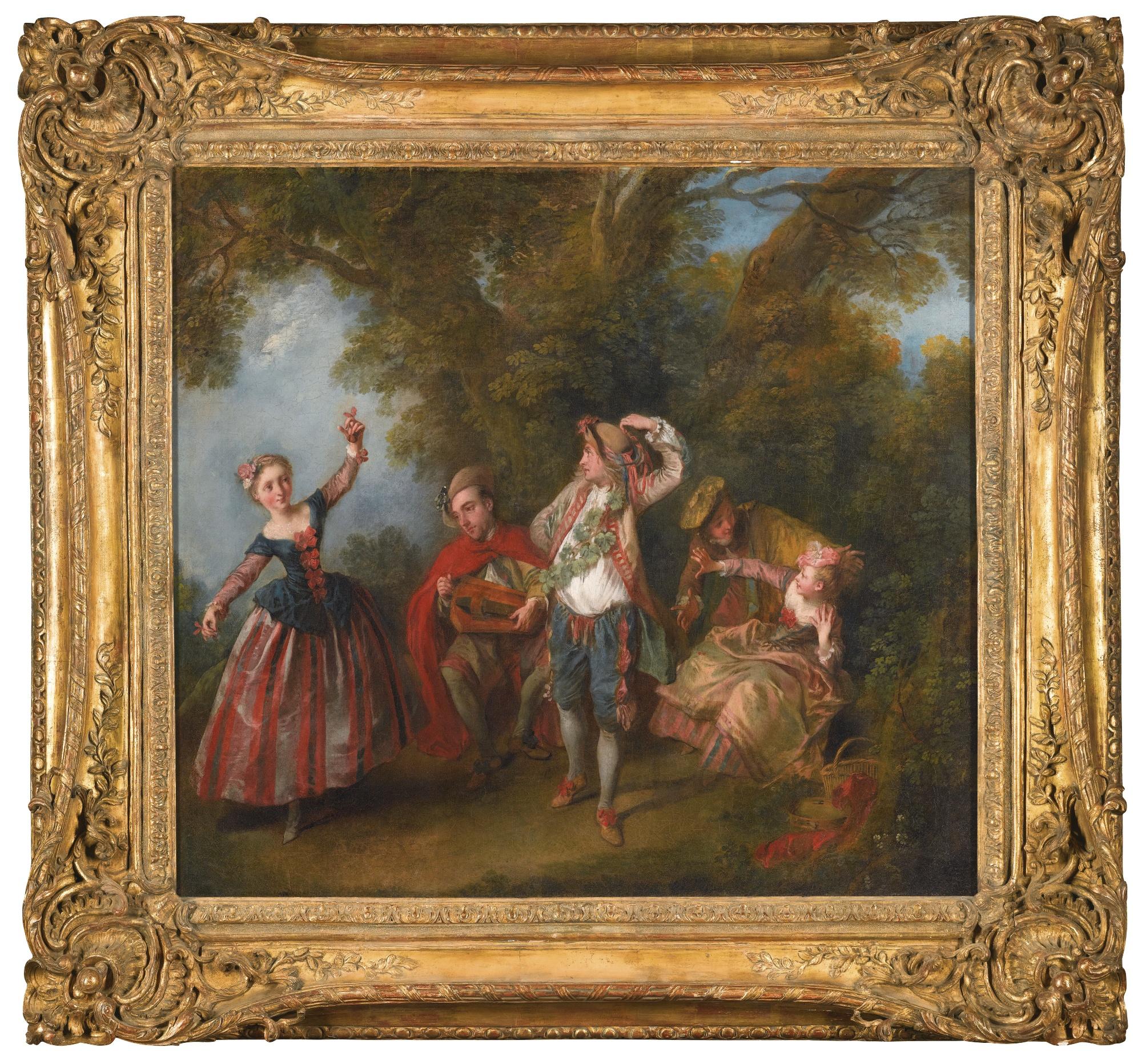 Nicolas Lancret - Le Menuet