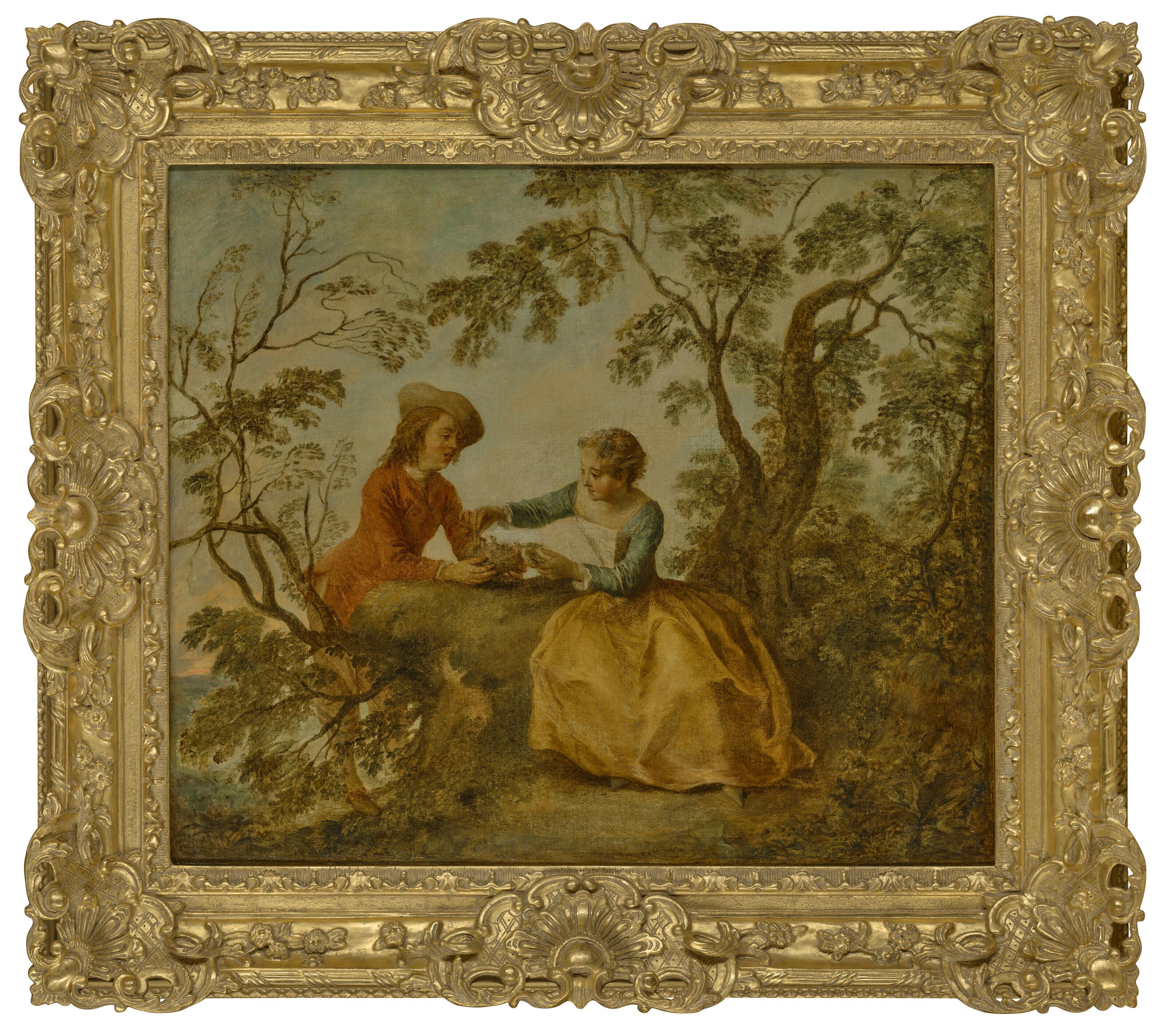 Nicolas Lancret - Le Nid d\'Oiseaux