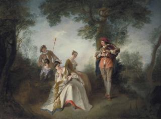 Nicolas Lancret - Que le coeur d\'un amant est sujet à changer\' (\'That the Heart of a Lover is Subject to Change\')