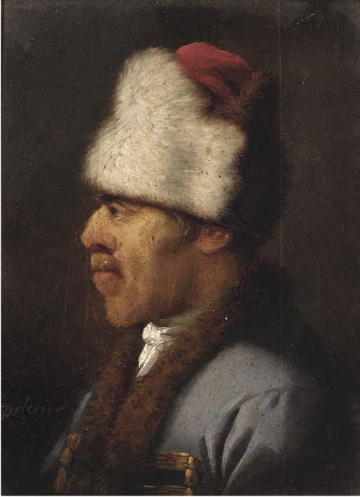 Nicolas-Louis-Albert Delerive - Head of a Hussar