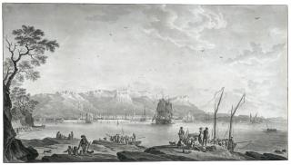 Nicolas-Marie Ozanne - View Of Antibes