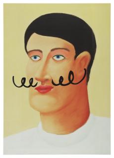 Nicolas Party - Portrait With A Mustache