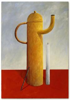 Nicolas Party - Still Life with a Candle