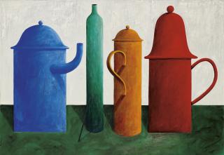 Nicolas Party - Still Life With An Empty Bottle