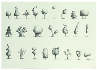 Nicolas Party - Study Of Trees, 2008