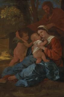 Nicolas Poussin - The Rest on the Flight into Egypt