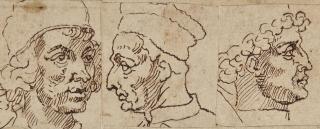 Nicolas Poussin - Trois Portraits D\'Artistes De La Renaissance Italienne, D\'Après Les Vies De Giorgio Vasari