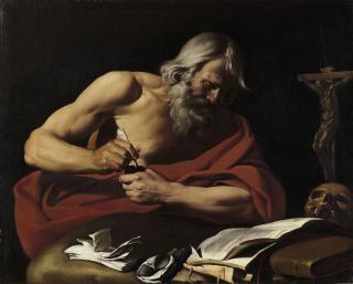 Nicolas Régnier - Saint Jerome