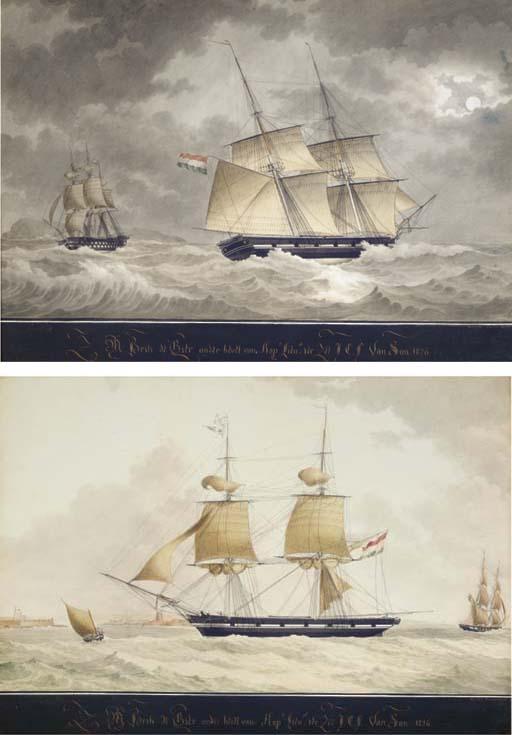 Nicolas S. Cammillieri - Day and night: the s.m. \'de Bier\' under sail