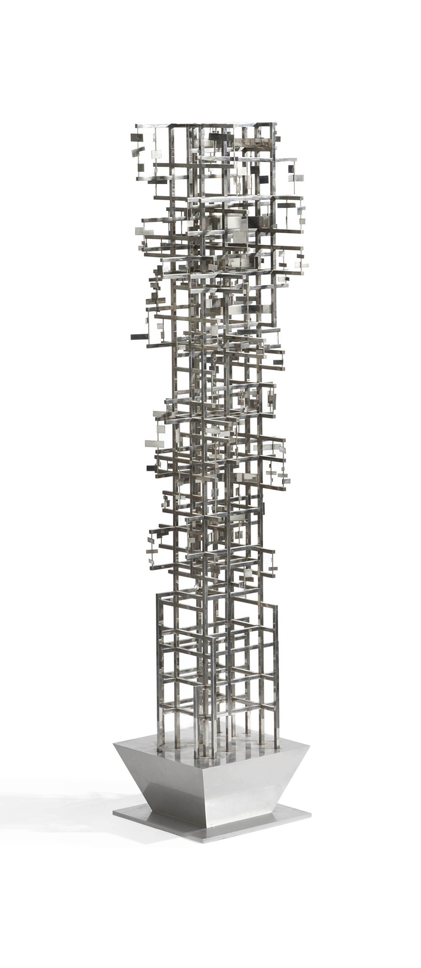 Nicolas Schoffer - Tour Lumière Cybernétique de Paris-La Défense (1963)
