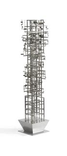 Nicolas Schoffer - Tour Lumière Cybernétique de Paris-La Défense (1963)