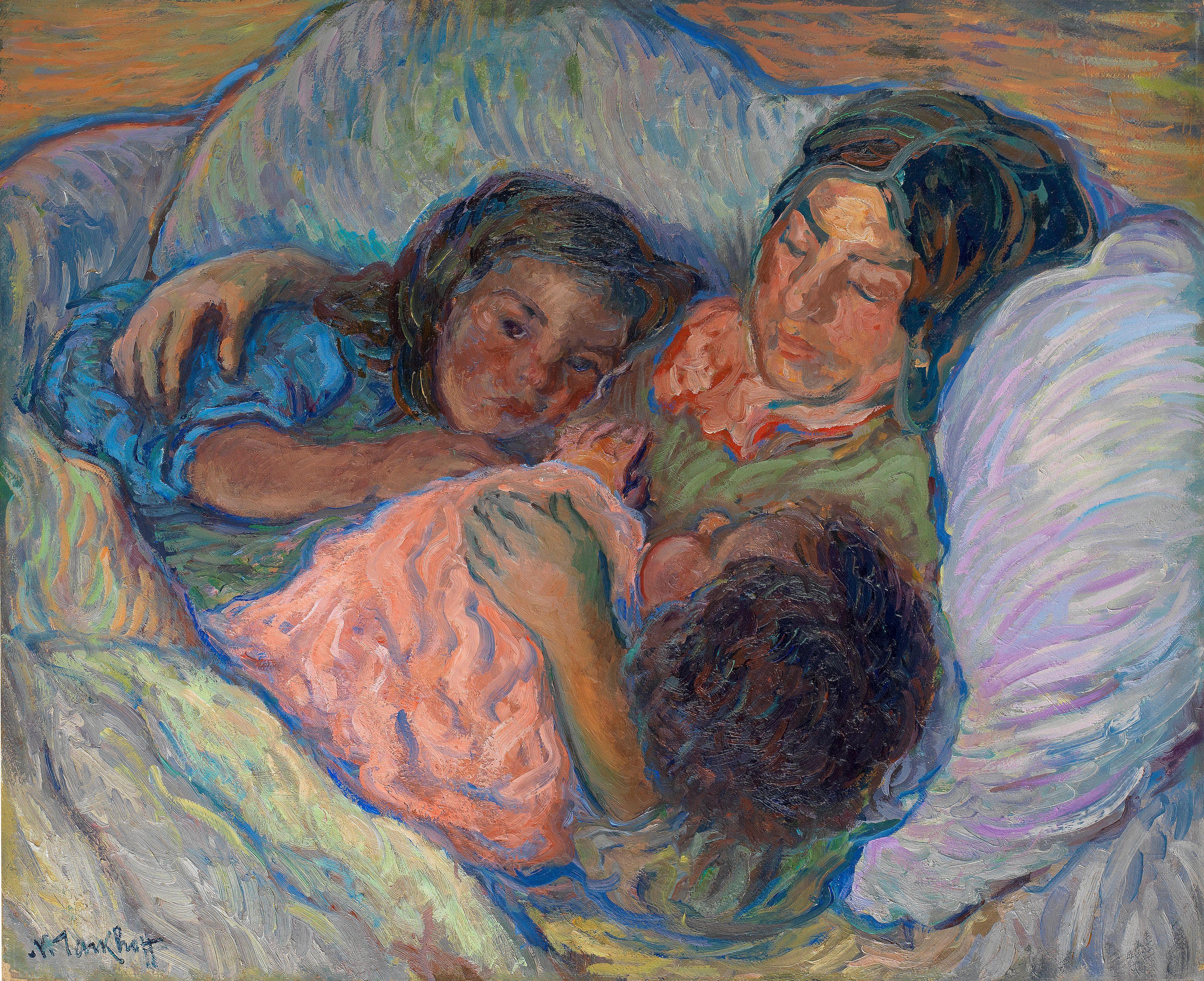 Nicolas Tarkhoff - Étude pour \'Dans les bras de maman\'