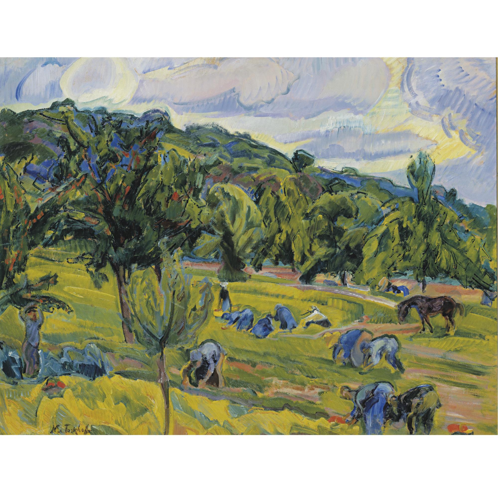 Nicolas Tarkhoff - Russian Les Travaux Des Champs