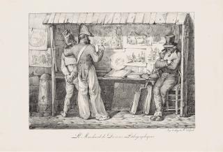 Nicolas-Toussaint Charlet - Le Marchand De Dessins Lithographiques