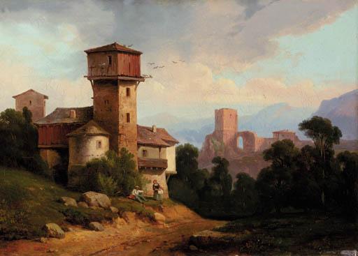 Nicolas-Victor Fonville - Une Ferme dans le Bugey