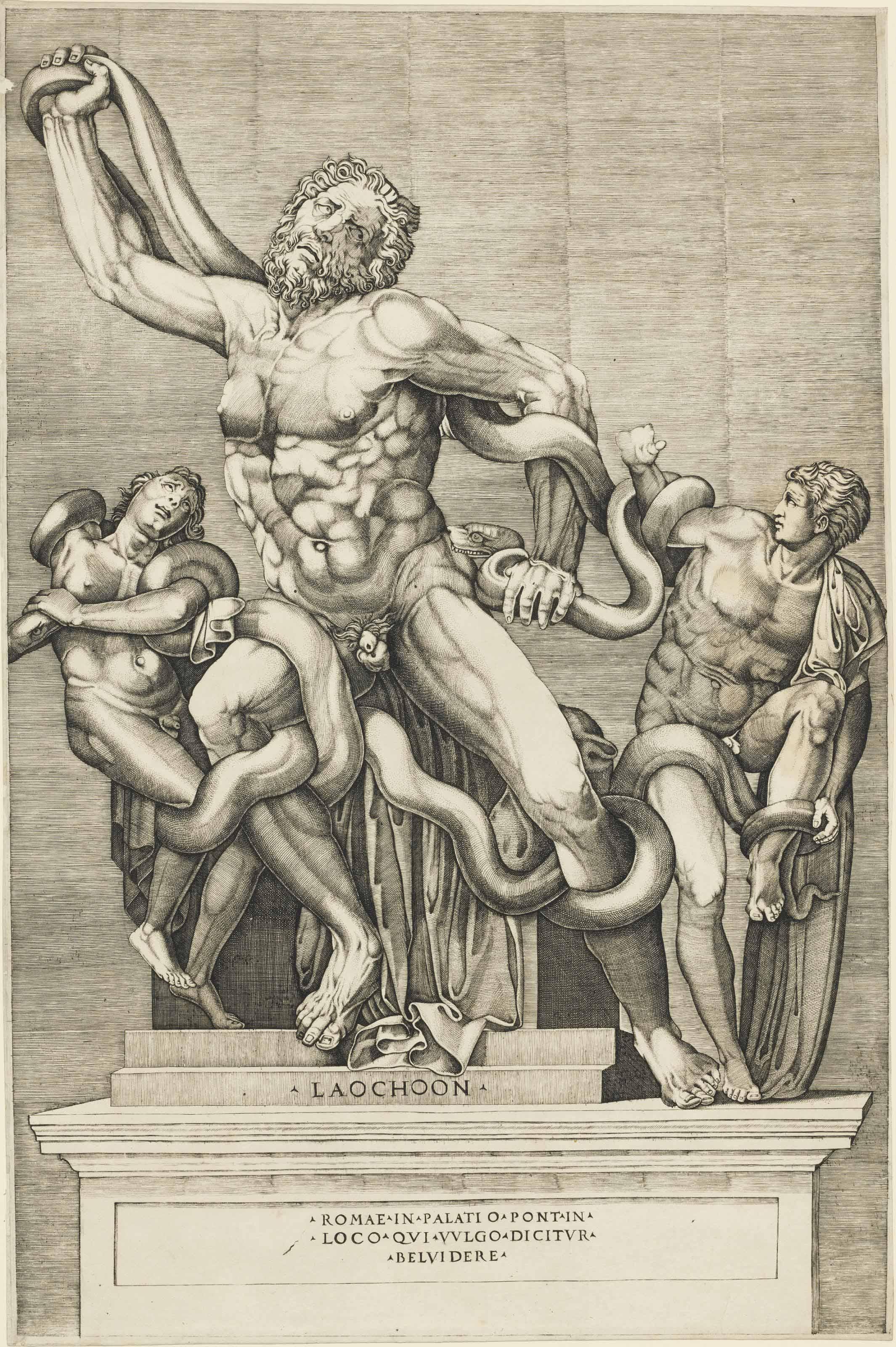 Nicolaus Beatrizet - Laocoön