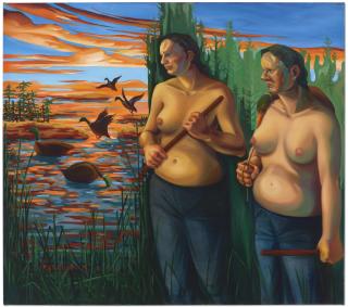 Nicole Eisenman - Duck Hunters