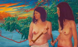 Nicole Eisenman - Duck Hunters