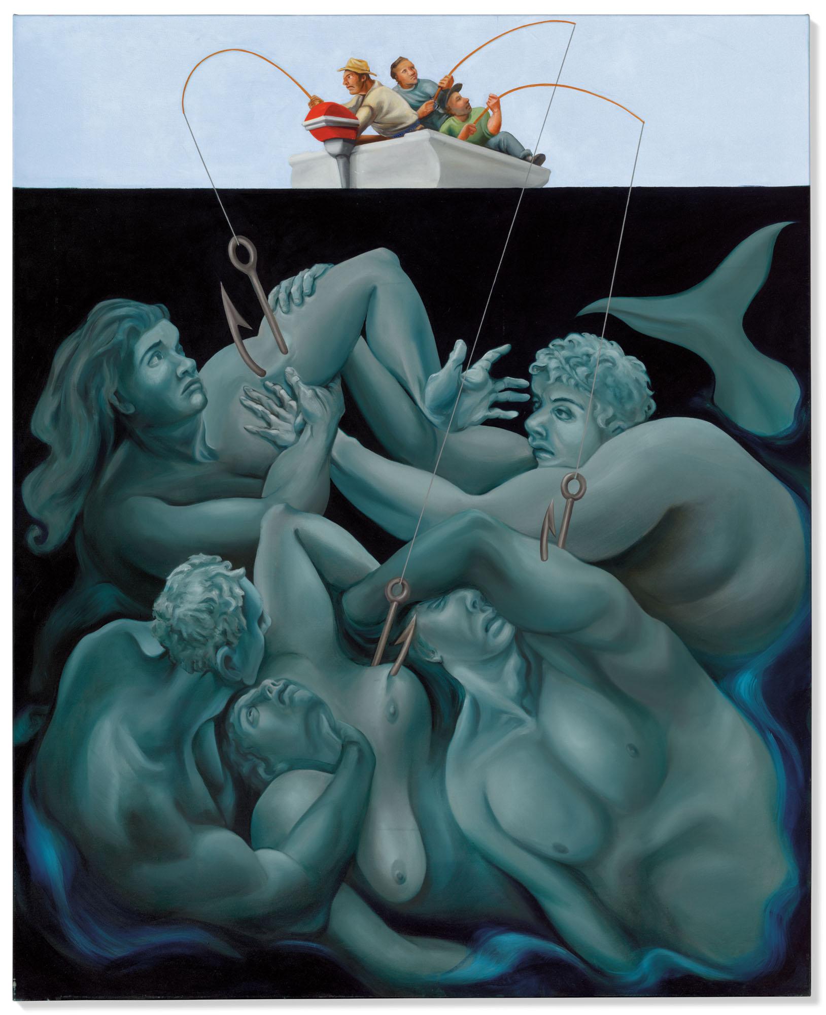 Nicole Eisenman - Mermaid Catch