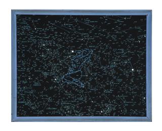 Nicole Eisenman - Untitled (Nude with Constellations)