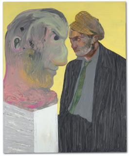 Nicole Eisenman - Untitled (Portrait Of A Man Wolfie)