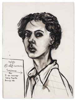 Nicole Eisenman - Untitled (Self-Portrait)