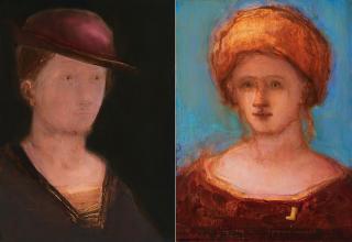 Nicole Van Den Plas - Ohne Titel (2-teiliges Werk)