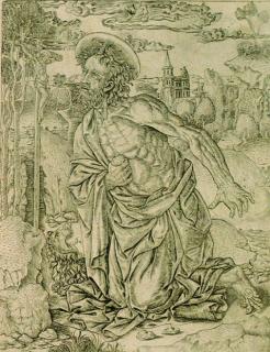 Nicoletto da Modena - Zugeschrieben - Der Hl