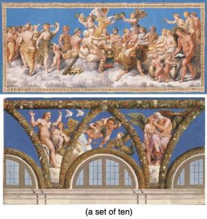 Nicolò Lapiccola - Ten drawings from the Life of Psyche, after Raphael