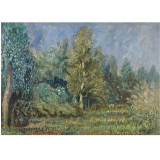 Nicos Hadjikiriakos Ghika - Greek Landscape - Kamena Vourla