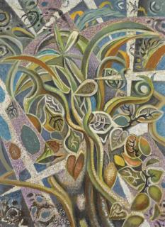 Nicos Hadjikiriakos-Ghika - Greek light Through Foliage