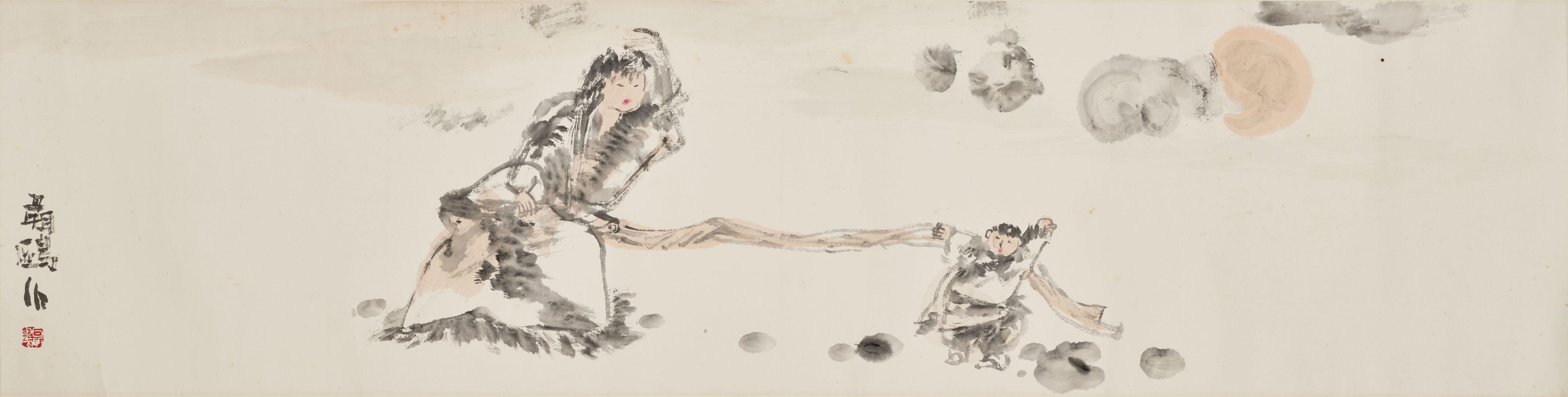 Nie Ou - Mother and Child