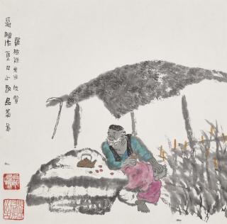 Nie Ou - Tasting Tea in the Summer