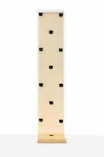 Niele Toroni - Empreintes de pinceau n° 50 répétées à intervalles réguliers de 30 cm