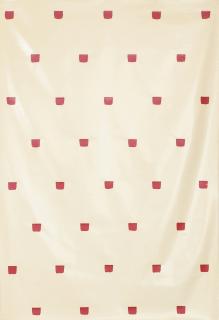 Niele Toroni - Sans titre (Empreintes de pinceau No. 50 répétées à intervalles réguliers de 30 cm.)